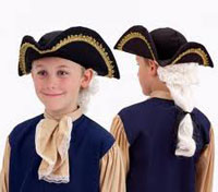 John Adams Colonial Hat for Kids