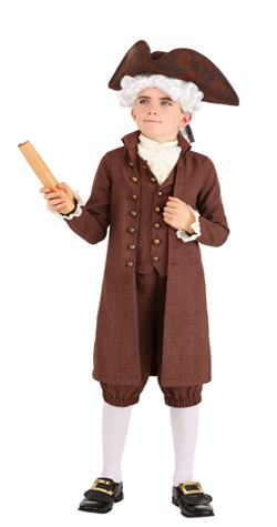 Colonial Boy John Adams Child Costume